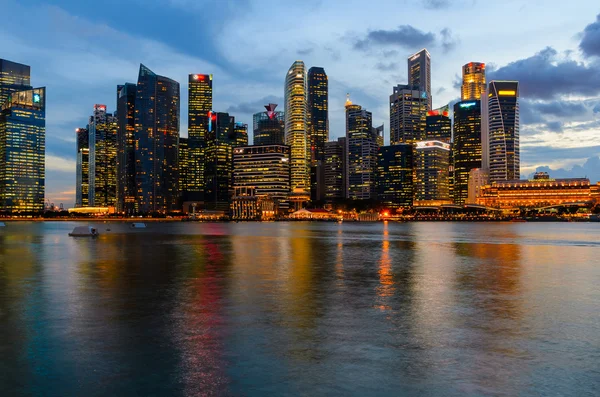 Singapore centro da cidade — Fotografia de Stock