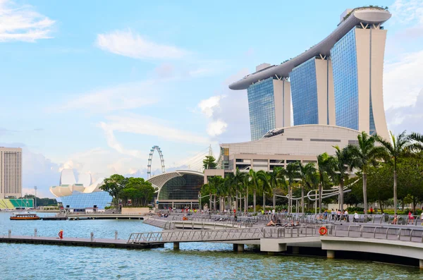 Szingapúr belvárosának — Stock Fotó