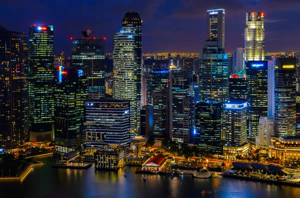 Singapore downtown — Stock Photo, Image
