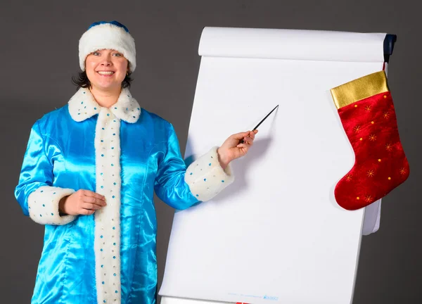 Business Snow Maiden — Stockfoto