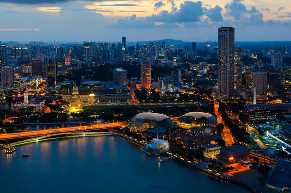 Singapore centrum — Stockfoto