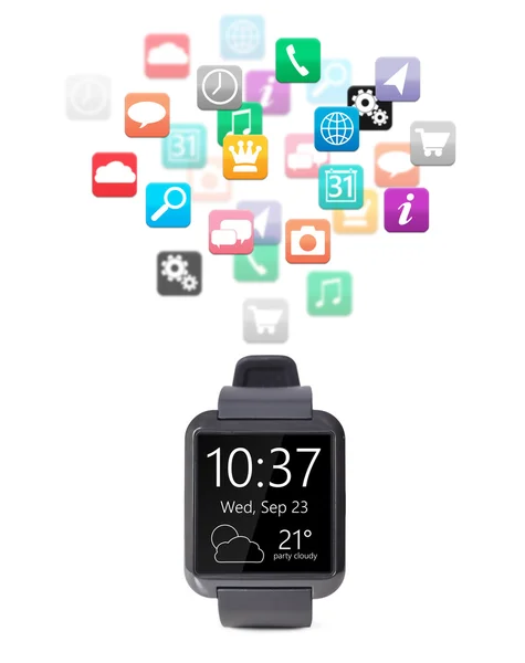 Moderne Smartwatch — Stockfoto