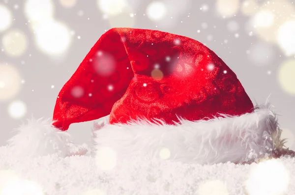 Sombrero de Navidad Santa — Foto de Stock
