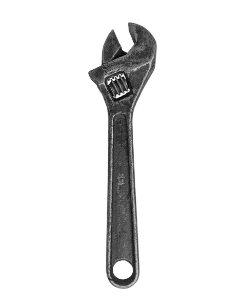 Vintage adjustable wrench — Stock Photo, Image