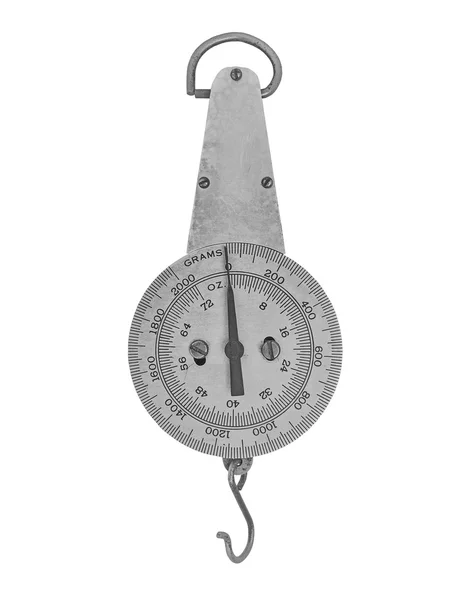 Vintage spring scale Stock Picture