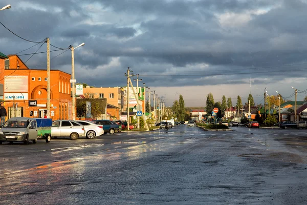 Городской пейзаж. Усман. Россия — стоковое фото