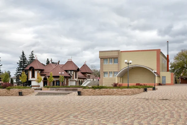 Городской пейзаж. Задонск. Россия — стоковое фото