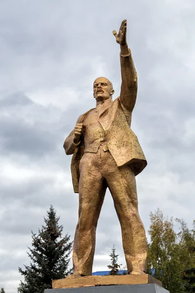 Vladimir Lenin anıt. Zadonsk. Rusya — Stok fotoğraf