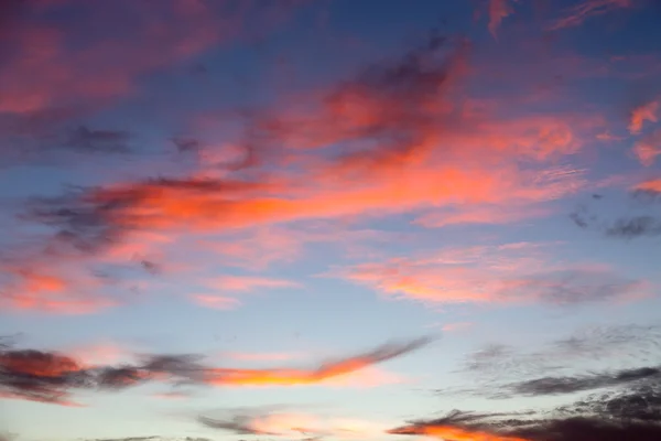 Güzel renkli gün batımı — Stok fotoğraf