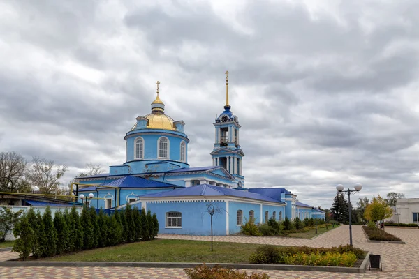 Katedrála Nanebevzetí Panny Marie. Zadonsk. Rusko — Stock fotografie