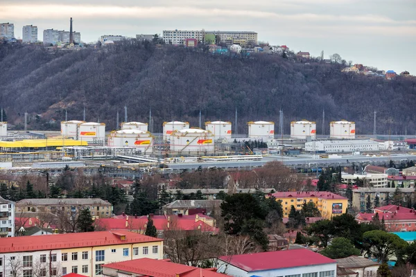 Refinería Tuapse. Rusia — Foto de Stock