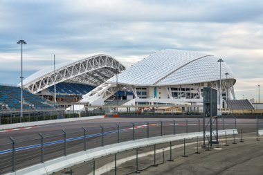 Olimpiyat Stadı Fisht, Sochi, Rusya.