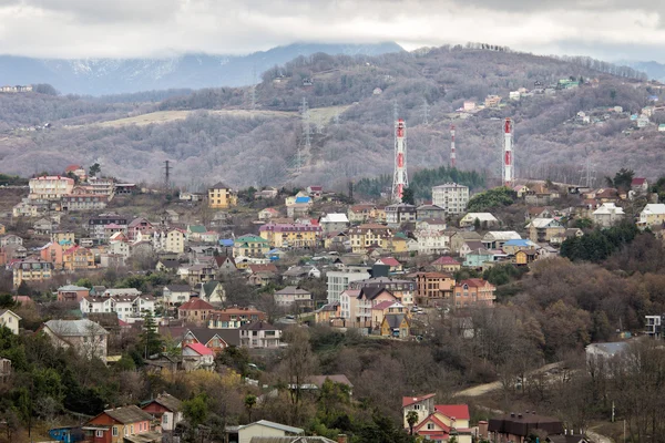 Sochi evlerde. Rusya — Stok fotoğraf