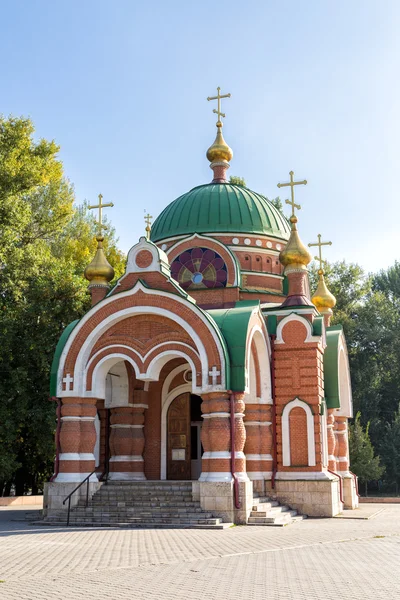 Tempel-kapel van Peter en Paul in Lipetsk — Stockfoto