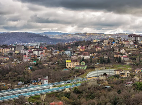 Sochi yolu köprüsü. Rusya — Stok fotoğraf