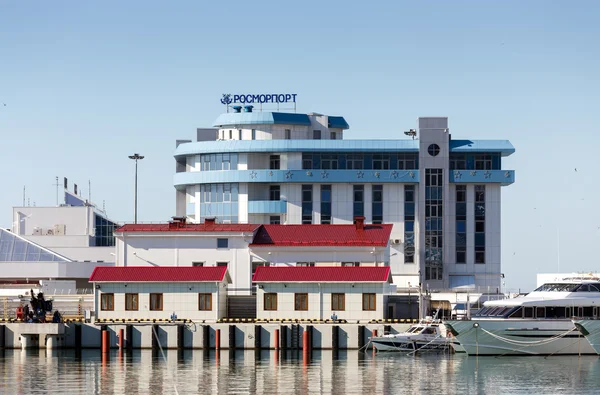 Stazione marina a Sochi. Russia — Foto Stock