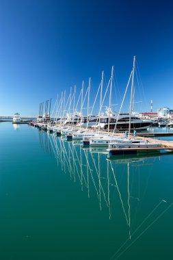 Sochi bağlantı noktası spor Yatlar. Rusya