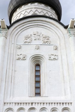 Dekorasyon duvar. Kilise şefaat Nerl üzerinde kutsal bakire