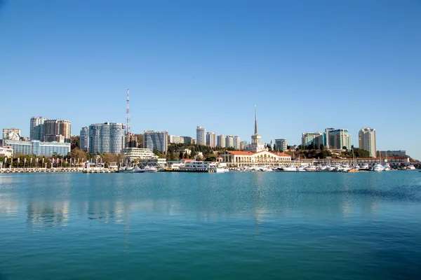 Stazione marina a Sochi — Foto Stock