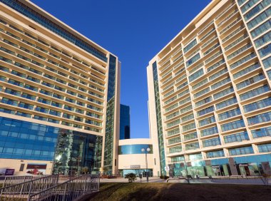 Modern lüks oteller Pullman Karadeniz Sochi şehir üzerinde