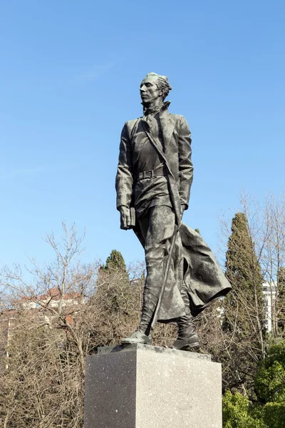 El monumento a Nikolai Ostrovsky. Sochi. Rusia — Foto de Stock