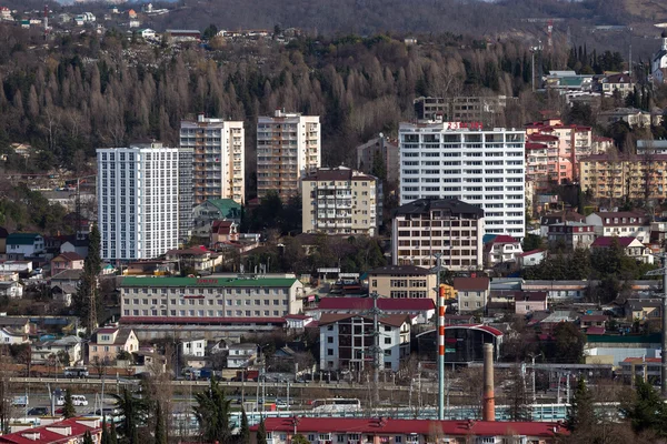 Stadsgezicht Sotsji. Rusland — Stockfoto