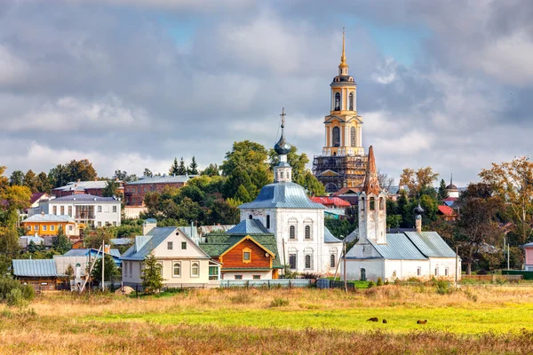 Paysage urbain Suzdal. Russie — Photo