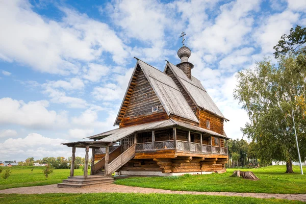 Suzdal. Church of St. Nicholas from the village of Glotovo, Yuri — Stock Photo, Image