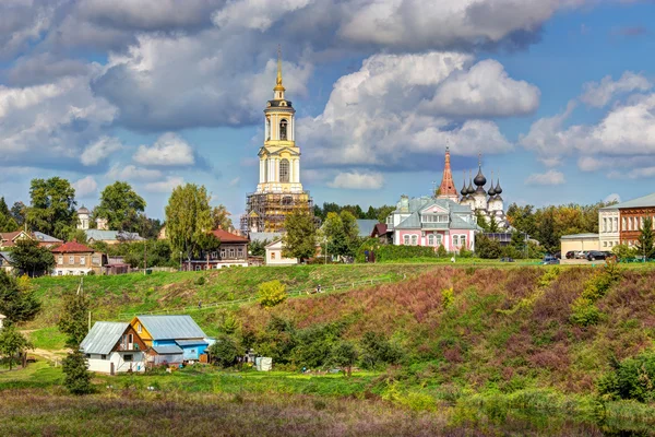 Вид на місто Suzdal. Росія — стокове фото