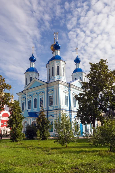 Russland. Tambow-Stadt. Kathedrale des Kasan-Klosters — Stockfoto