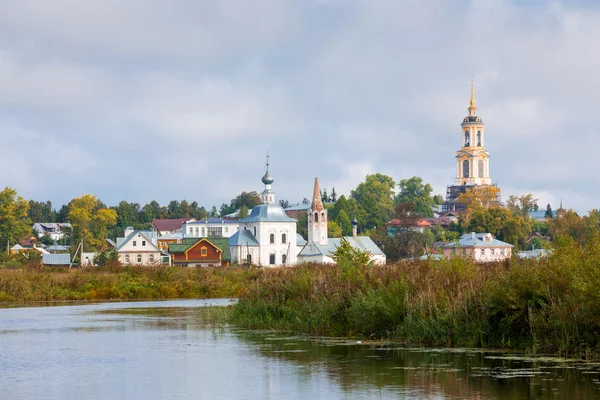 El paisaje urbano de Suzdal. Rusia — Foto de Stock