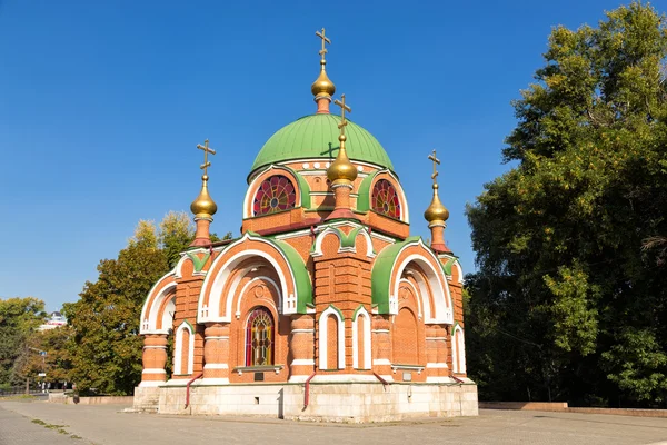 Temple-chapel of Peter and Paul in Lipetsk — Stock Photo, Image