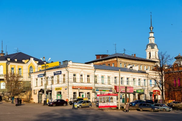 Városképet gazdagító épületnek szánták Kineshma, Oroszország — Stock Fotó