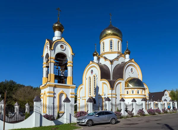 Kerk van Nicholas and Alexandra, Royal passie aan toonder. Kursk. R — Stockfoto