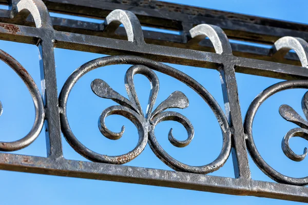 Forged metal close-up — Stock Photo, Image