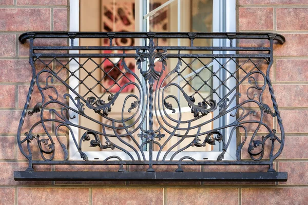 Een decoratieve balkon — Stockfoto