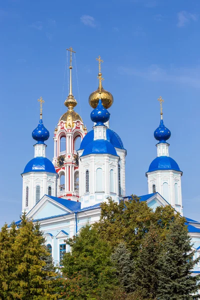 Rusland. Tambov stad. Kathedraal van Kazan klooster — Stockfoto