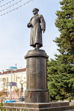 Anıt için genel bir ordu Apanasenko. Belgorod. Rusya