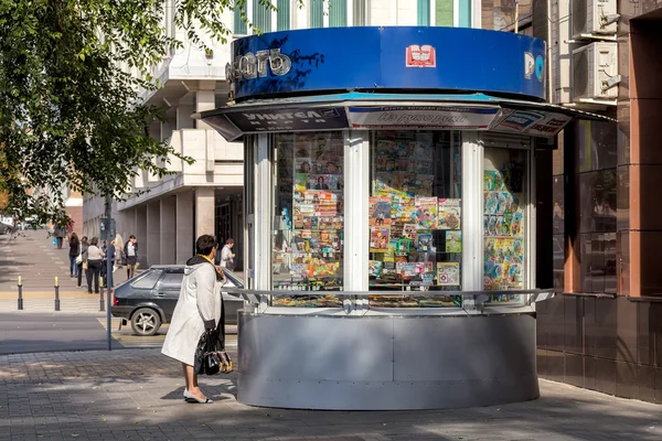 Kiosk. Belgorod. Rusland — Stockfoto