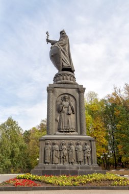 Monument to Vladimir the Great in Belgorod. Russia