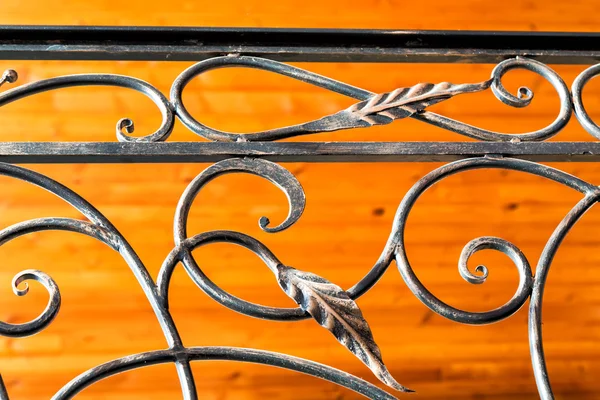 Close-up de metal forjado — Fotografia de Stock