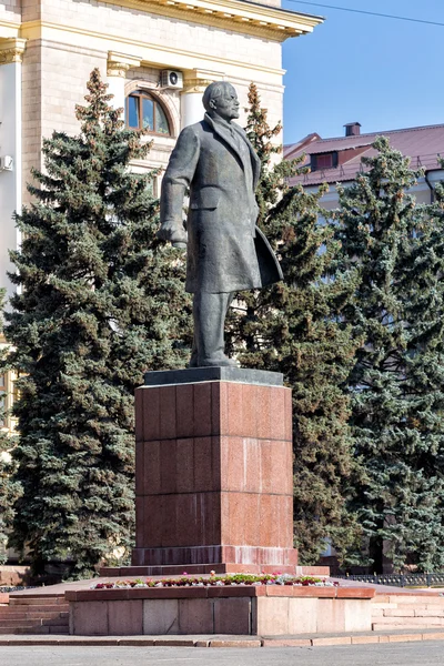 Пам'ятник Леніну. Липецьк. Росія — стокове фото