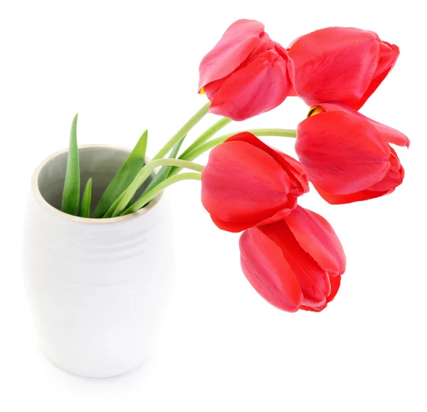 Tulpen in der Vase. — Stockfoto