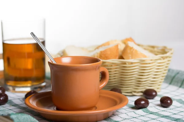 Morgonkaffe — Stockfoto