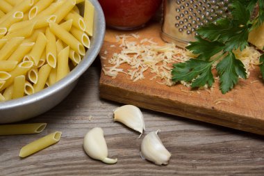 makarna ile natürmort 