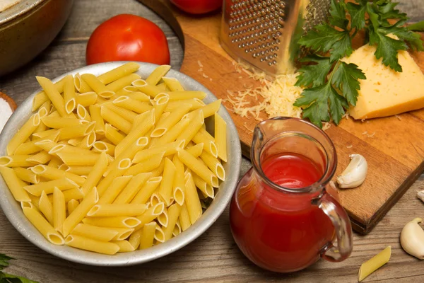 Still life with pasta — Stock Photo, Image