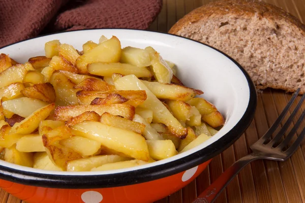 Fried potatoes — Stock Photo, Image