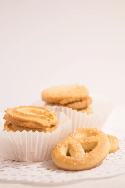 Čerstvé soubory cookie — Stock fotografie