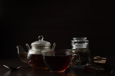 Çay ve çaydanlık.