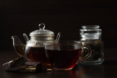 Çay ve çaydanlık.